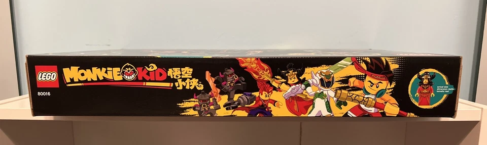 Retired Monkie Kid Lego set #80016 The Flaming Foundry new/sealed box - Image 3 of 4