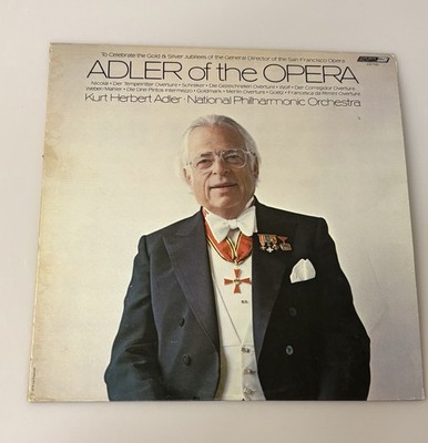 Adler Of The Opera Vinyl 12   (London Records) VG Plus