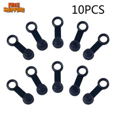 10Pcs Rubber Caliper Brake Bleed Nipple Grease Dust Caps Cover Motorcycle Car UK
