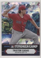 2021 Bowman Chrome 2020 Summer Camp Atomic Refractor 75/150 Triston Casas pm6