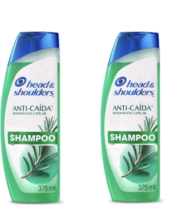 Pack de 2 Champú Capilar Cabeza y Hombros Anti-caída Renovación 375 ml cada uno Foto 3 de 4