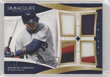 2015 Panini Immaculate Immaculate Quads Prime 7/25 Kennys Vargas #2 nd3