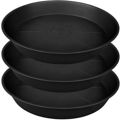 3 Pack of 20 22 inch Plant Saucer (19.2 Inch Base), 3.6'' Depth Tray, Bath Bat...