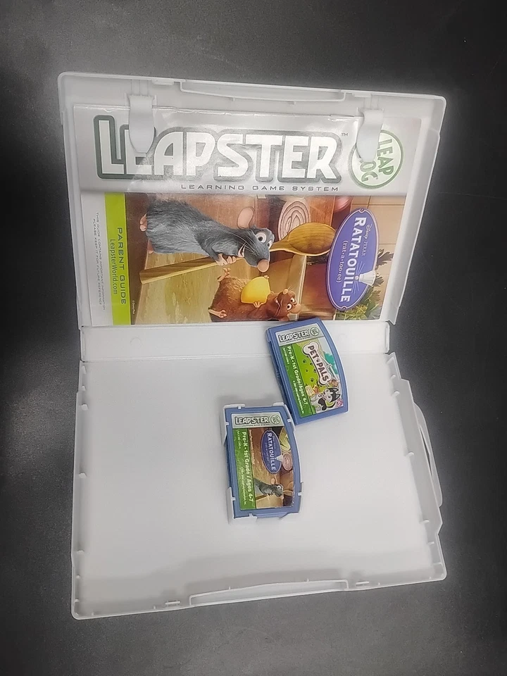 Sistema de Juego de Aprendizaje LeapFrog Leapster Verde con 4 Juegos Foto 3 de 4