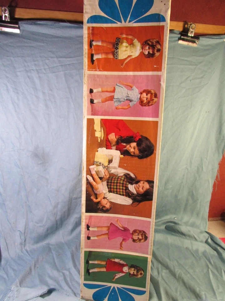 Poupée Singer Sebino Golden Princess 48 cm robe tricotée dans sa boite 1967/68 - Photo 2/4