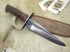 BOWIE KNIFE GAUCHO WESTERN FRONTIER MOUNTAIN MAN COWBOY CONFEDERATE FORGED EDC