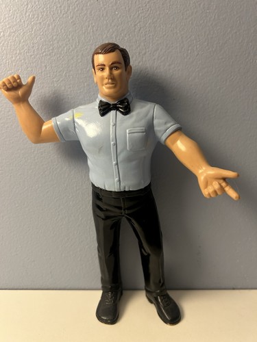WWE | WWF LJN Wrestling Superstars Blue Referee Vi...