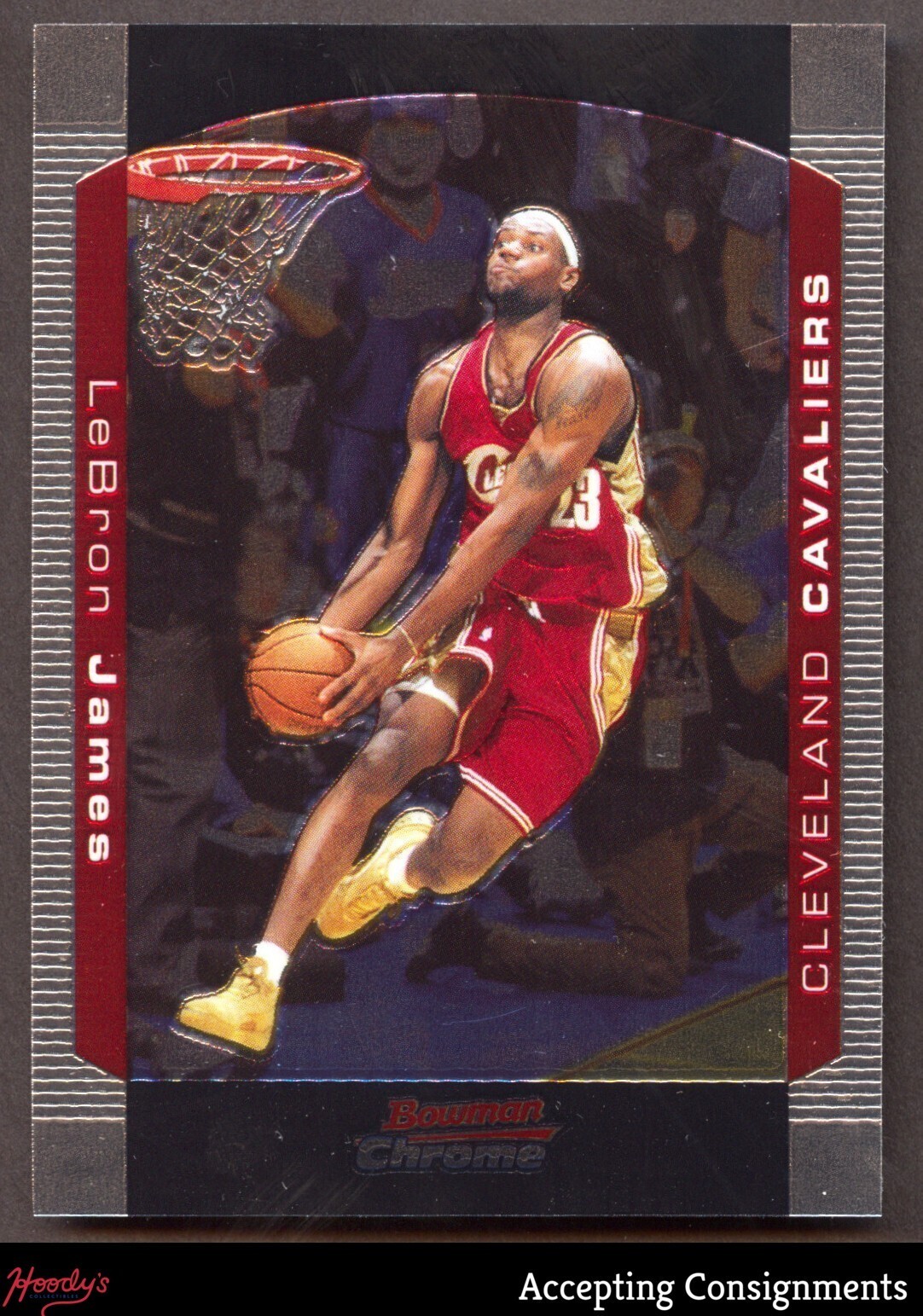 2004-05 Bowman Chrome #23 LeBron James CAVALIERS