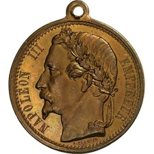 [#1503511] France, Medal, Napoléon III, Elu Empereur, 1852, Brass, Garnier, MS