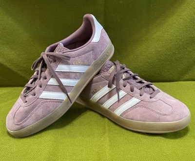 Adidas Gazelle Indoor Shadow Fig Cloud White Gum Women's Size 9 IH5483