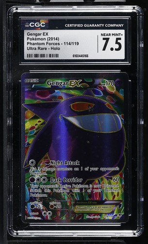 Gengar-EX graded CGC 7.5 for sale on eBay