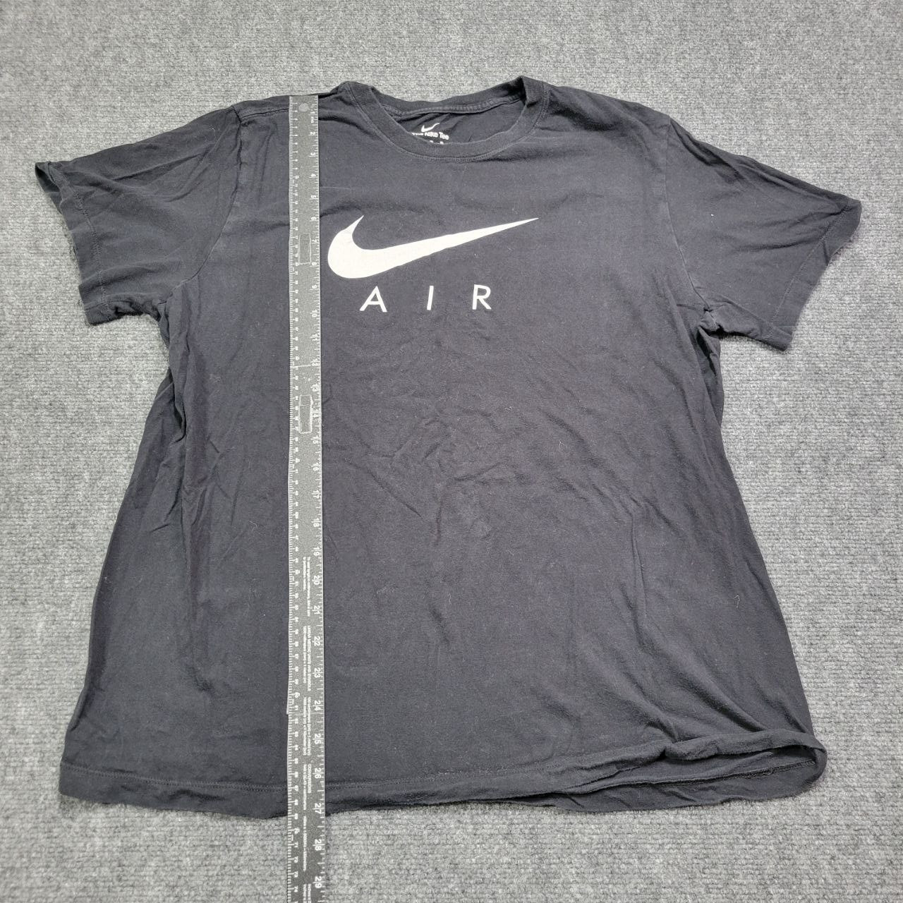 Nike Air Shirt Mens XL Black Swoosh Logo Tee Athletic Crewneck Gym Casual Top thumbnail 5
