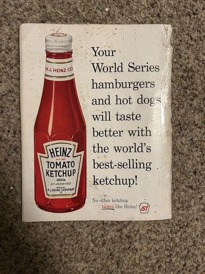 BILL MAZEROSKI Signed Pittsburgh Pirates 1960 World Series Program 6 INSCRIPTION - Image 2 of 4