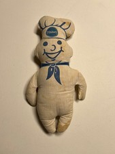 Vintage Pillsbury Poppin' Fresh Doughboy Plush Stuffed Figure
