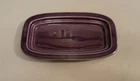 Fiesta Fiestaware Plum Purple Butter Dish Base Only Vintage