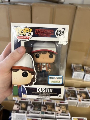 Funko Pop! Vinyl: Stranger Things - Dustin Henderson (Brown Jacket) - BarnNoble