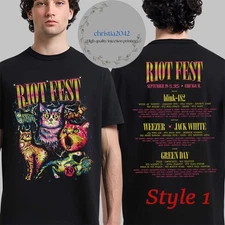 Riot Fest 2025 Douglass Park Chicago Merch On September 19-21 2025 T Shirt