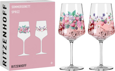 RITZENHOFF 6011004 Aperitifglas 500 Ml - 2Er Set - Serie Sommersonett - 2 Stück 