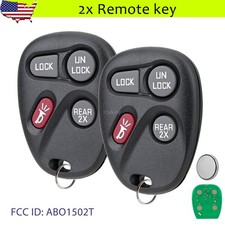 2 For 1996-2002 Pontiac Firebird Chevrolet Camaro Keyless Entry Remote Key Fob 2 For 1996-2002 Pontiac Firebird Chevrolet Camaro Keyless Entry Remote Key Fob