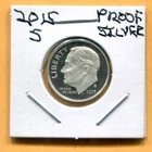 Gem 2015-S Proof Cameo Silver Roosevelt Dime - Free Shipping