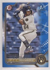 2022 Bowman Prospects Blue Border 59/150 Felix Valerio #BP-128 7iu