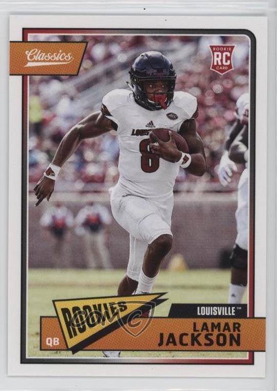 2018 Panini Classics Rookies Lamar Jackson #209 Rookie RC 1k4v