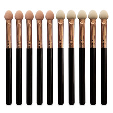 Makeup Brushes Set for Women Professional, 10Pcs Sponge Eyeshadow Brush Sets App