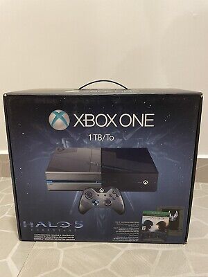 Microsoft Xbox One Halo 5: Guardians Limited Edition 1TB Black & Silver  Console for sale online