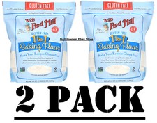 2 PACK - Bob's Red Mill Gluten Free 1 to 1 Baking Flour 44 oz Total 88 oz 