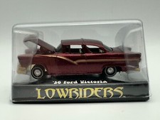 Racing Champions Lowriders 1956 Ford Victoria, Red, 1:64, Lot B