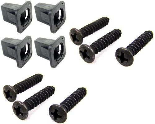 Ford Mustang 1983-93 capó rejilla de ventilación y moldura inferior parabrisas y kit de herrajes Foto 3 de 4