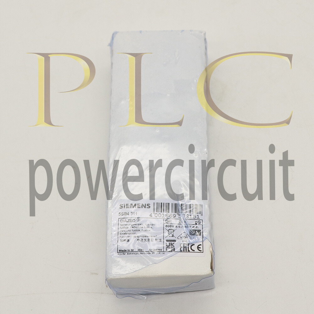 5PCS) Siemens 5SB4311 63 Amp 500 V Fuse Original Diazed gL/gG 5SB4