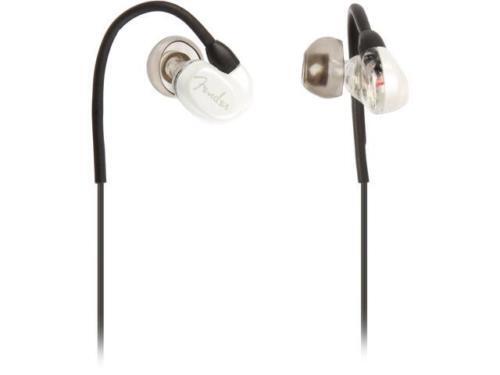 Fender FXA5 Pro In-Ear Monitors - Silver, Dual Balanced Armature With Carrying Case & Tips