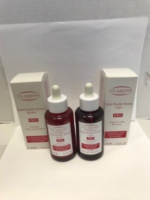 Clarins Double Serum Lipo & Hydro PRO Intensive-Plus Formula Extremely Rare Item