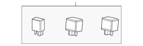 Relé para Land Rover (N/P LR003749)