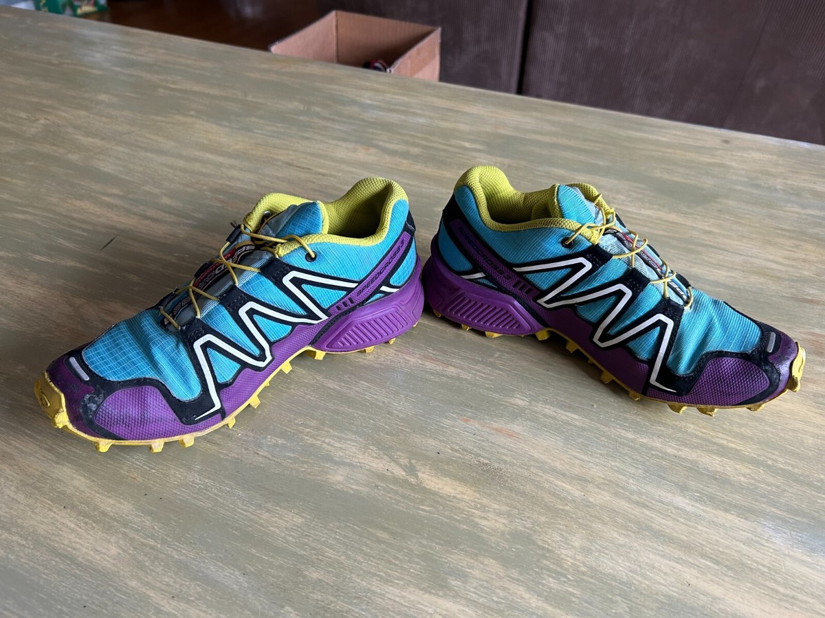 SALOMON Women's Speedcross 3 LT Trail Running Shoes Yellow