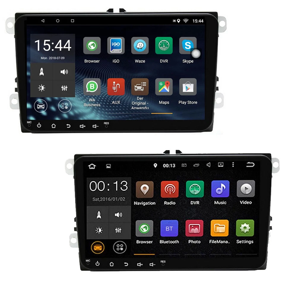 9" Autoradio Android 8.1 GPS Navi Carplay Android Auto USB BT Für VW TIGUAN GOLF - Bild 3 von 4