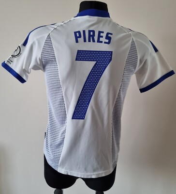 France 2002 - 2004 Away football Adidas shirt #7 Pires size Extra