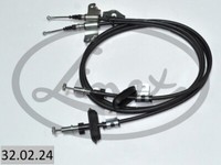 Linex Handbremsseil Bremsseil Hinten FüR Opel Mokka/Mokka X Chevrolet Trax