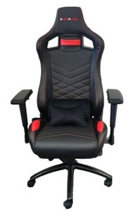 Everracer Gaming Chair Black Red Office Computer Racing Pu Leather Er0078 Ebay