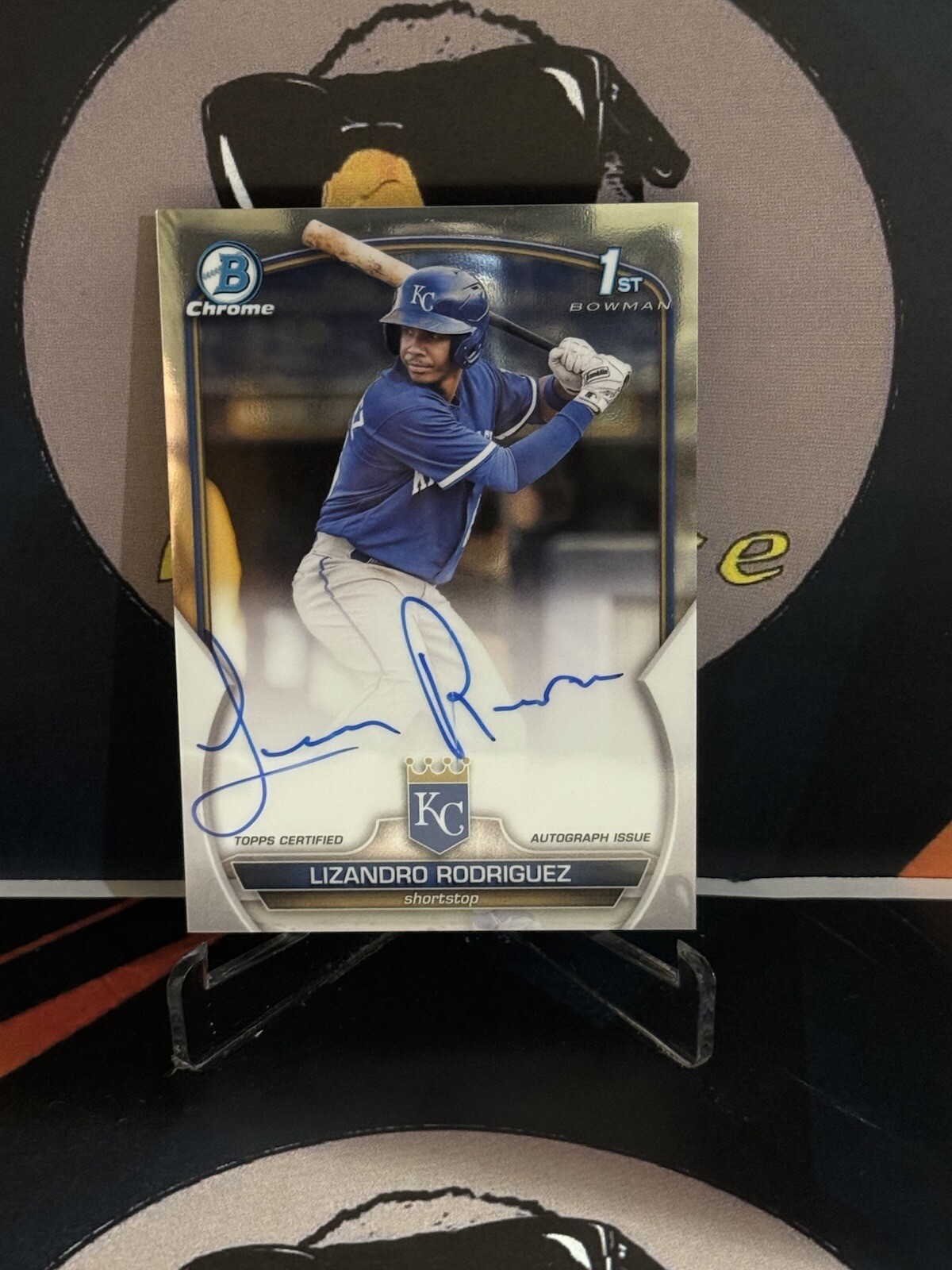 2023 Bowman - Chrome Prospect Autographs #CPA-LRZ Lizandro Rodriguez (AU, RC)