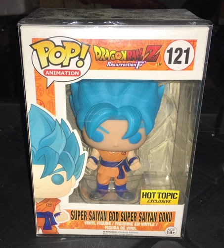 Funko Pop! Dragon Ball Z - Super Saiyan God Super Saiyan Goku #121 (Tema candente)