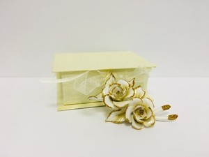 Bomboniera Tralcio Fiore Porcellana Oro Rosa Matrimonio Nozze Oro 50esimo Ebay