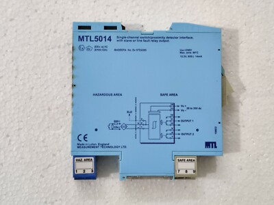MTL5014 Single-Channel switch/proximity detector interface