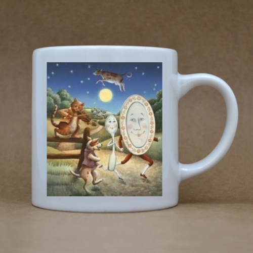 Child's nursery rhyme mug designs to choose from