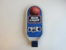 Vintage Bud Light NBA Orlando Magic Acrylic Beer Tap Handle VG/EX Unused