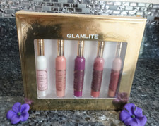 Glamlite happy hour lip set lipstick and lipgloss new in box full size