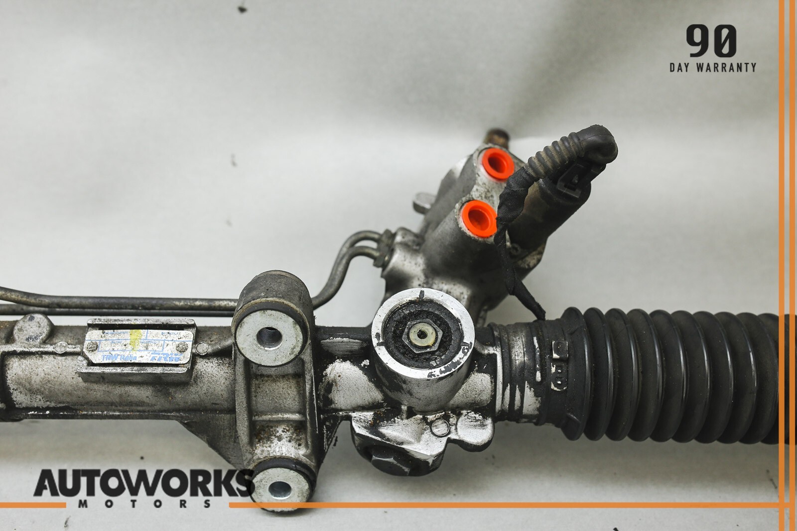 03-13 Maserati Quattroporte M139 Power Steering Gear Rack And Pinion 207389 OEM