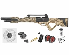 Hatsan Invader Limited Edition .25 Cal PCP DT Camo Air Rifle w/Targets & Pellets