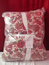 Pottery Barn ~ Trapunta reversibile Jane completa ~ Queen ~ NUOVO